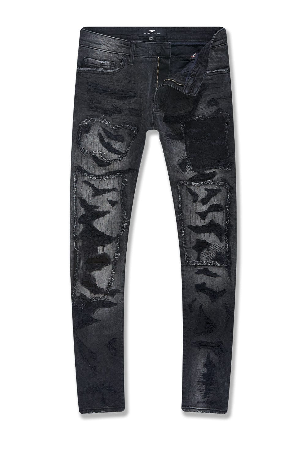 Sean - Reconstructed Denim (Black Shadow)