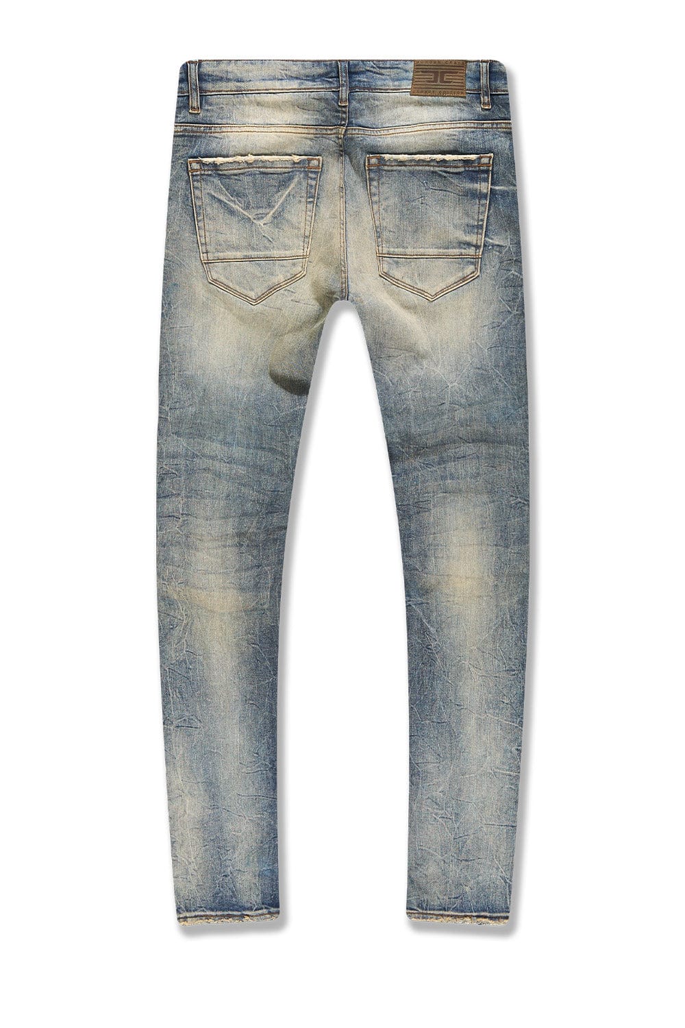 Jordan Craig Legacy Aaron Super Stretch Grey Wash Ripped Denim Jeans 48x32 NWT 2024