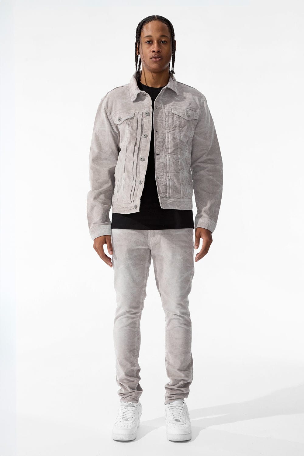 Brent Sherpa Corduroy Jacket | GUESS Factory Ca