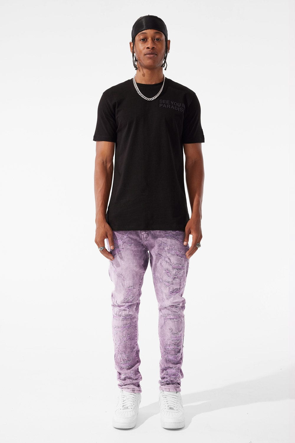 Jordan Craig Sean - Ghostface Denim (Lilac)