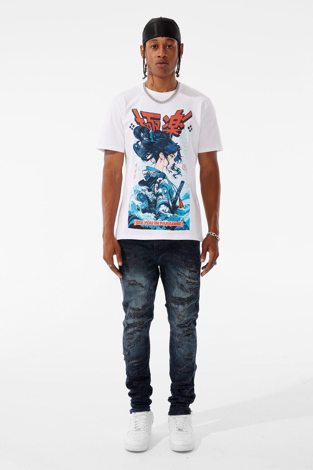 Jordan Craig Water Samurai T-Shirt (White)