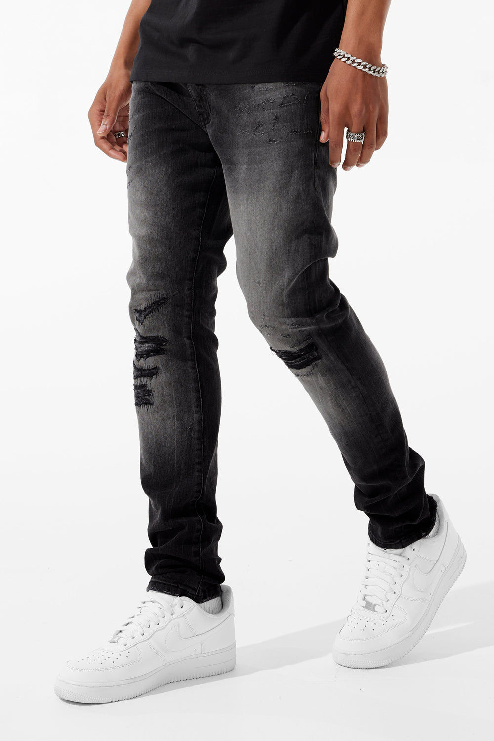 Jordan Craig Sean - Attitude Denim (Monochrome) Black Shadow / 30/30