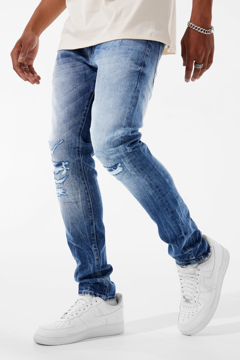 Jordan Craig Sean - Attitude Denim (Azure) Medium Blue / 30/30