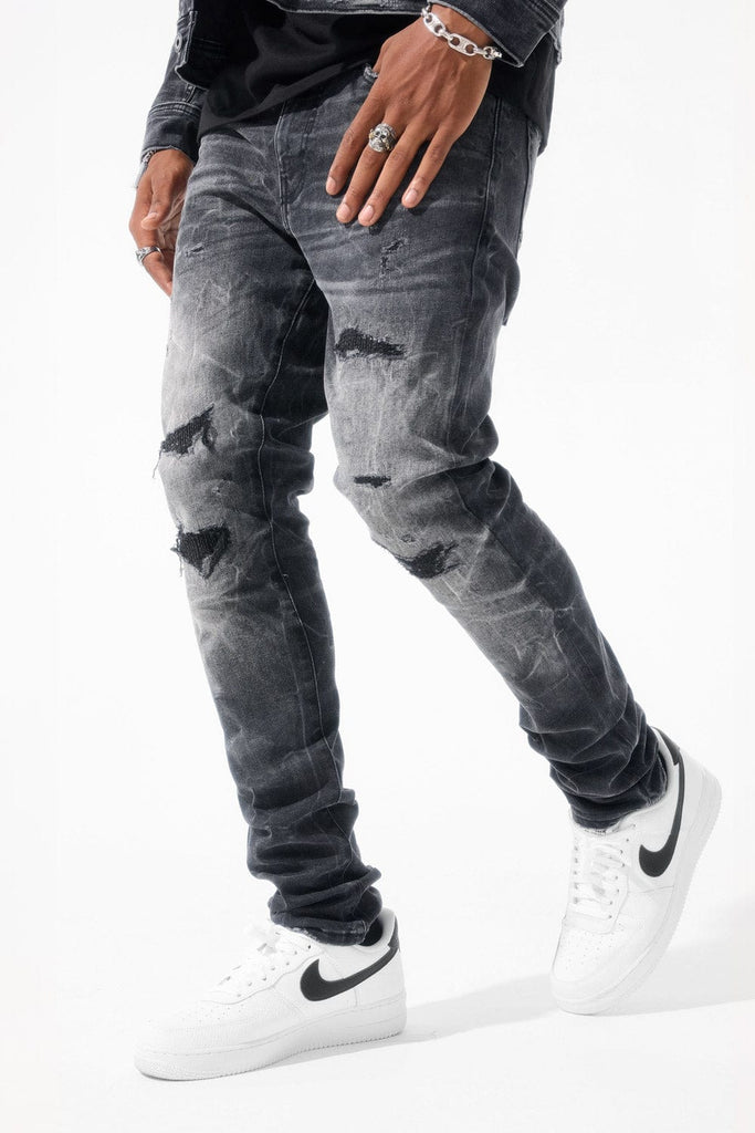 Jordan Craig Sean - Meadowlands Denim (Monochrome) Black Shadow / 30/30