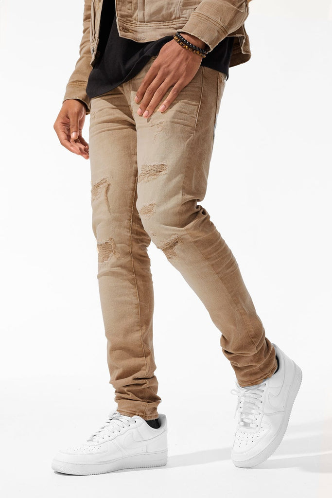 Jordan Craig Sean - Meadowlands Denim (Earth Tones) Camel / 30/30