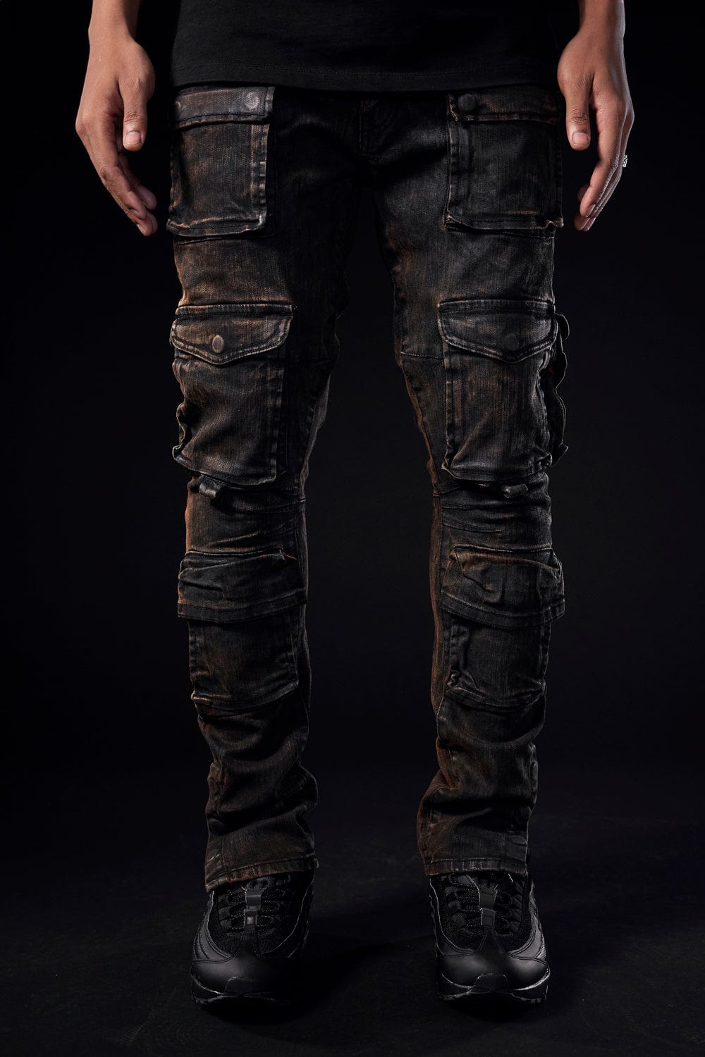 Jordan Craig Sean - Carbon Cargo Denim (Black Copper Wash)
