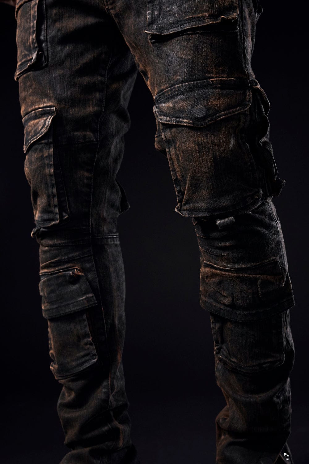 Jordan Craig Sean - Carbon Cargo Denim (Black Copper Wash)