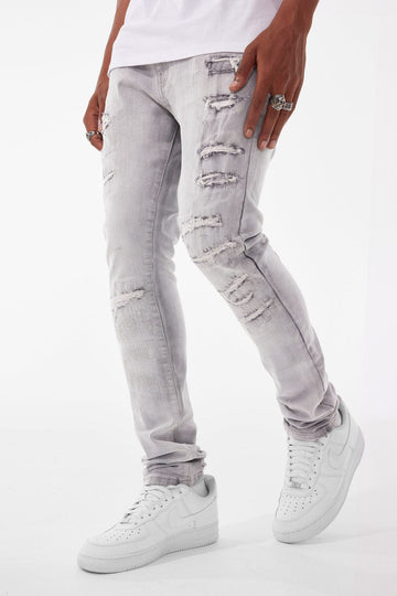 Big Men's Sean Revelation Denim (Cement Wash)