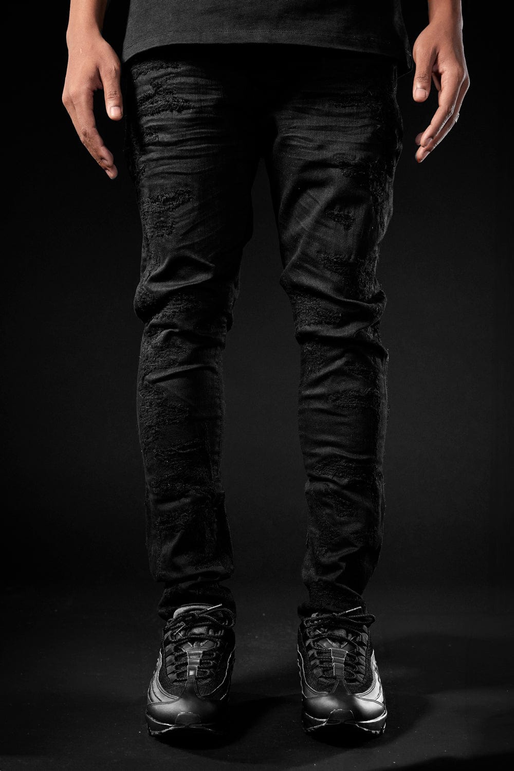 【JORDAN CRAIG】★デニム★ Sean - Rockaway Denim Slim Taper Fit - Rockaway Denim (Jet Black) - Sean Collection