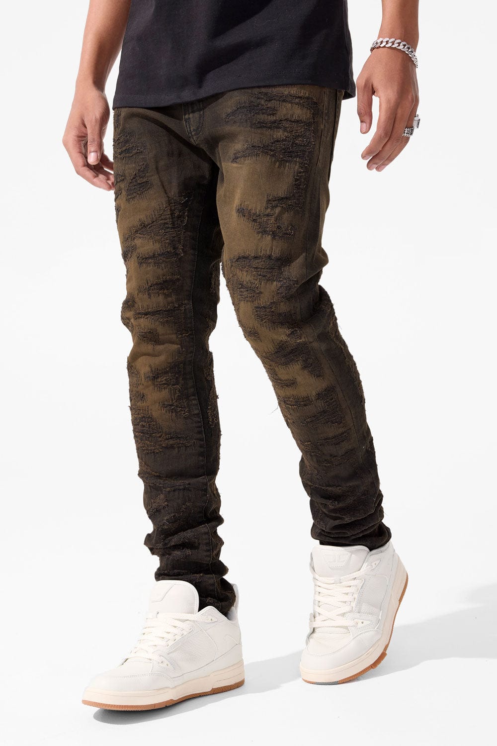 Jordan Craig Molten Denim (Copper Black) Sean (Slim Taper) / Copper Black / 30/30