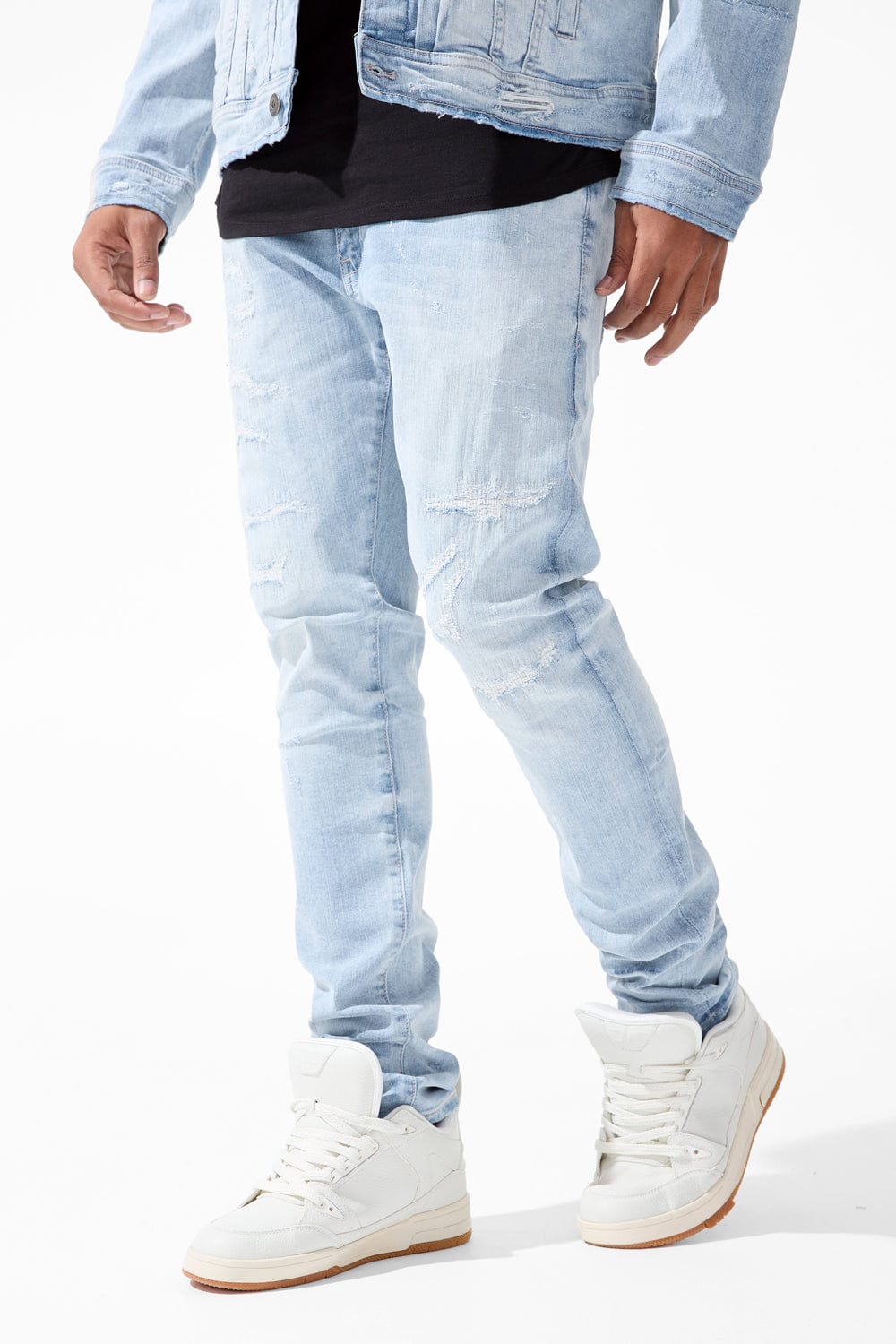 Jordan Craig Hudson Denim (Azure) Sean (Slim Taper) / Lightning Blue / 30/30