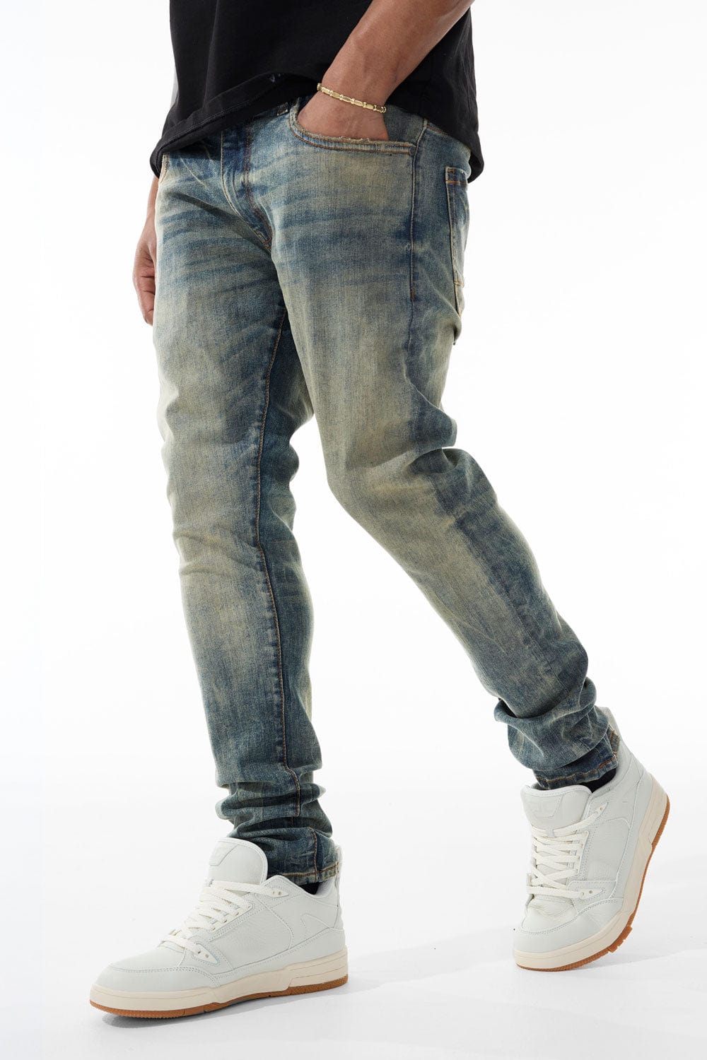 Jordan Craig Georgetown Denim (Dark Washes) Sean (Slim Taper) / Dark Vintage / 30/30