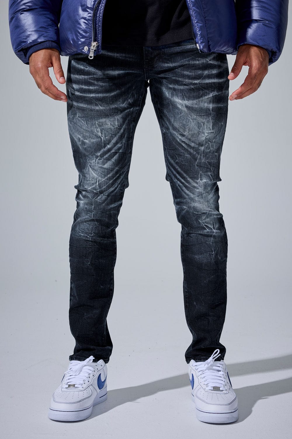 Jordan Craig Slim Taper Fit - Cyclone Denim - Sean Collection Midnight Blue / 30/30