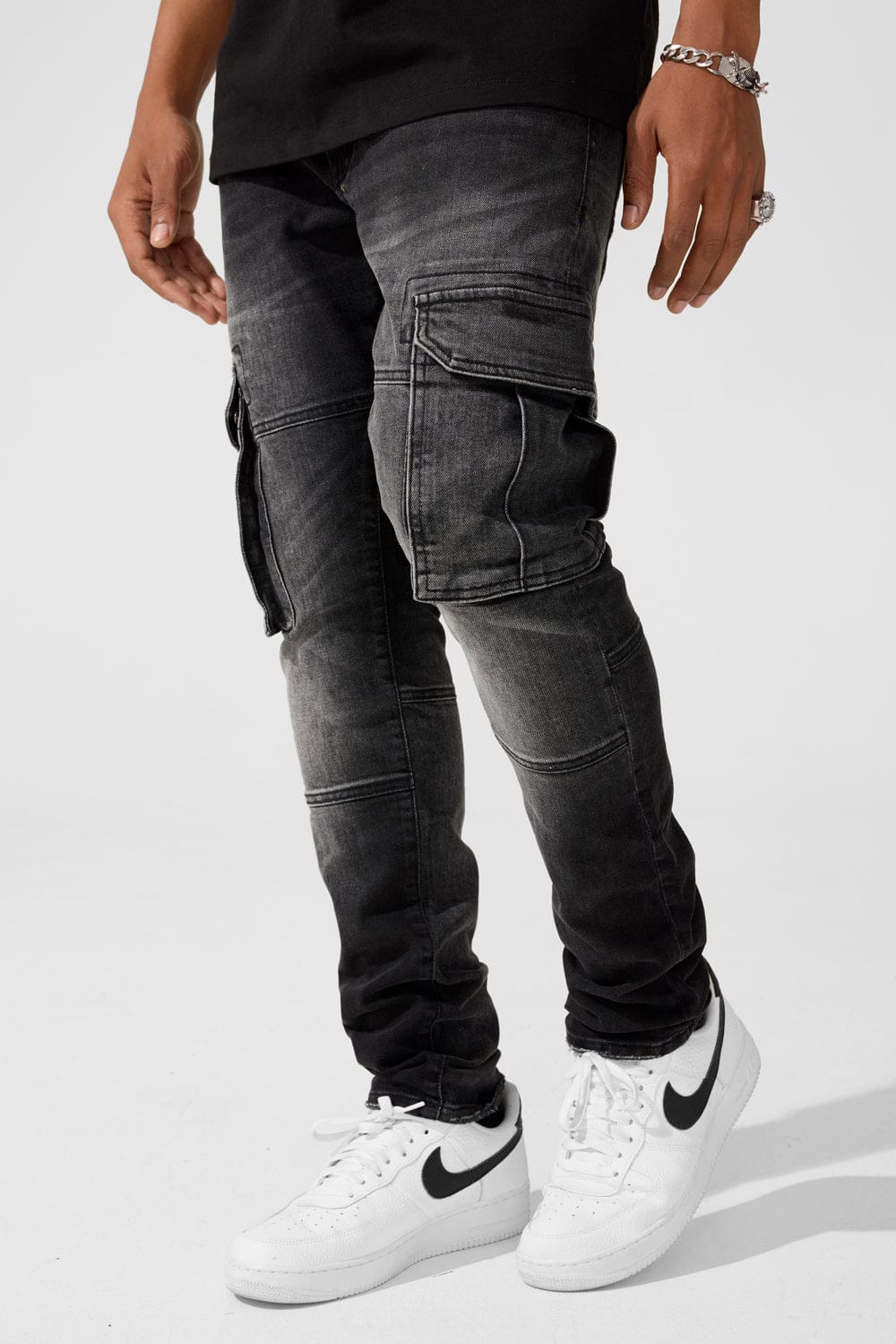 Jordan Craig Slim Taper Cargo Denim 3 Pack