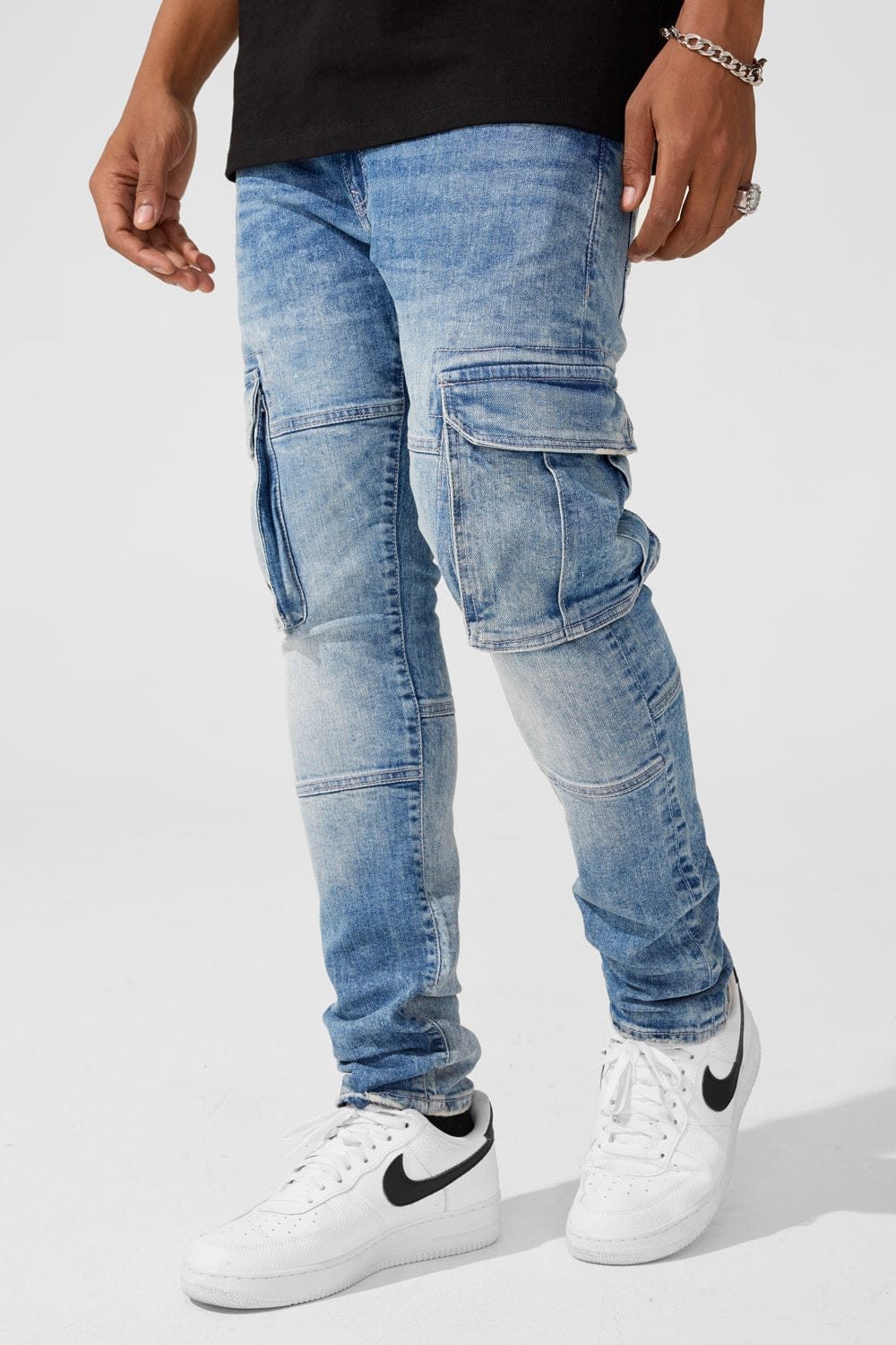 Jordan Craig Slim Taper Cargo Denim 3 Pack