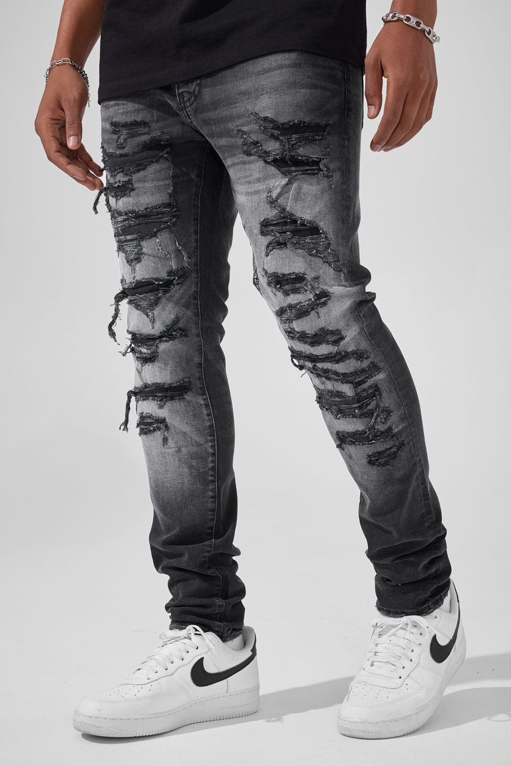 Jordan Craig Slim Taper Fit - Alkaline Denim - Sean Collection Black Shadow / 28 / 30