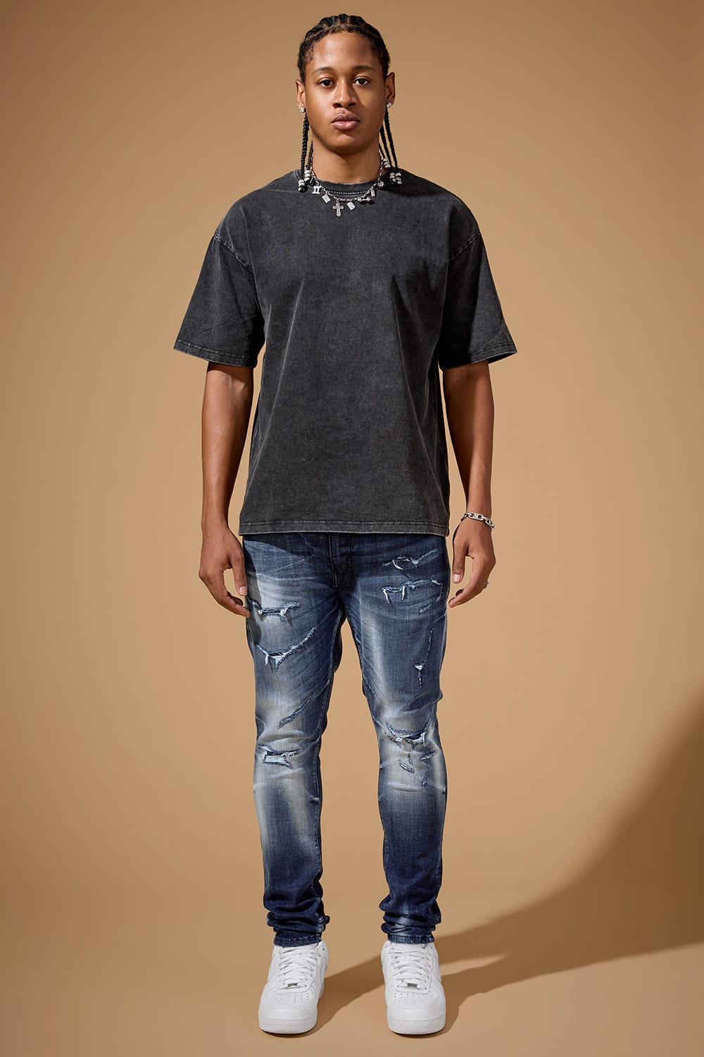 Jordan Craig Slim Taper Fit - Geostorm Denim - Sean Collection