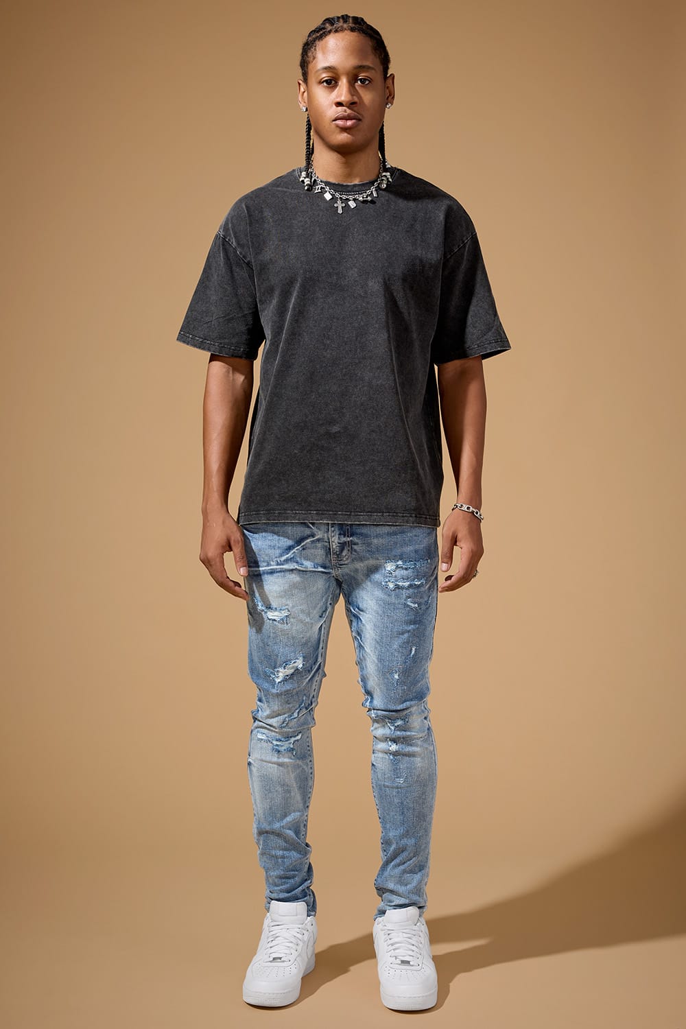 Jordan Craig Slim Taper Fit - Geostorm Denim - Sean Collection