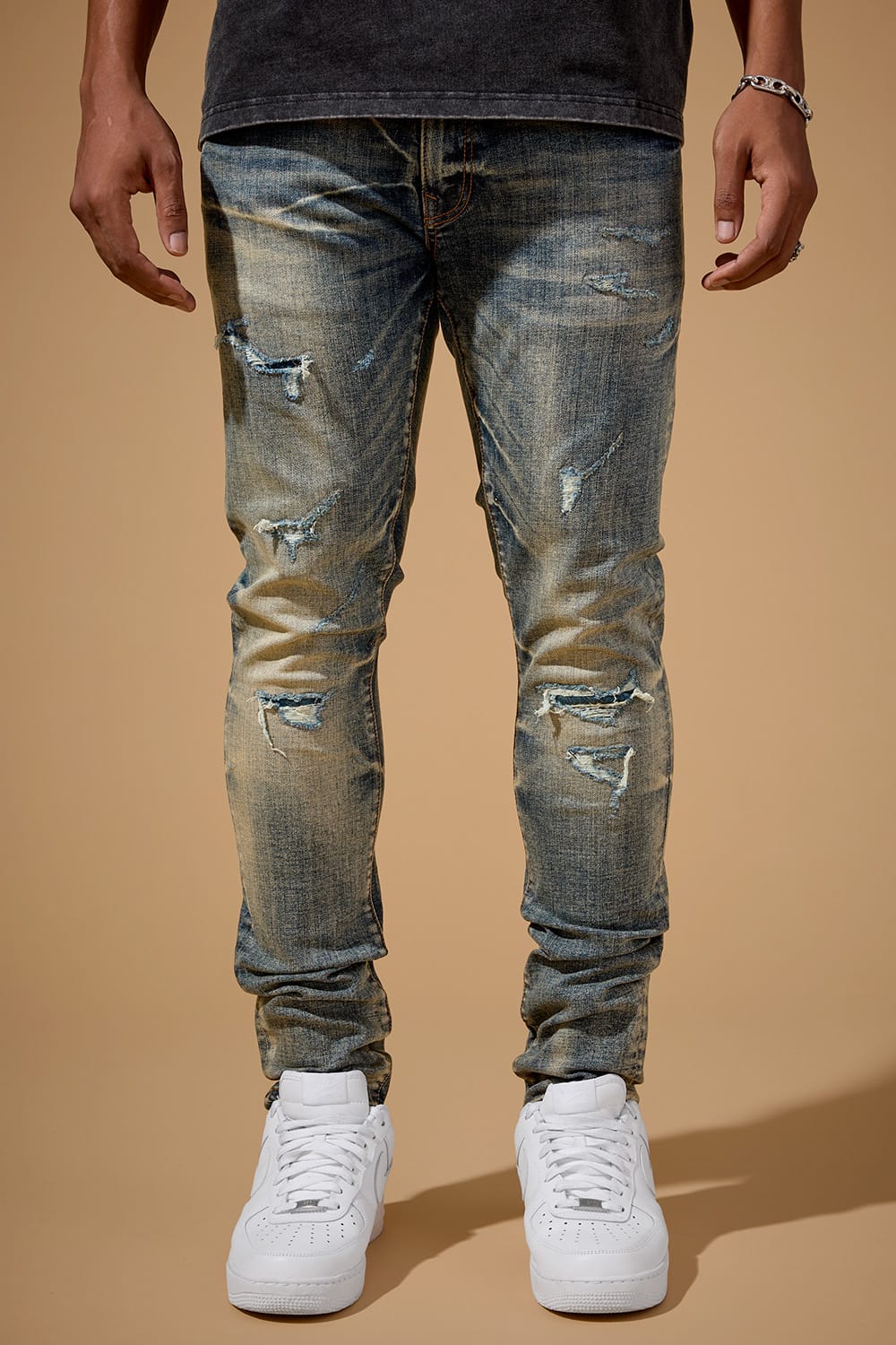 Jordan Craig Slim Taper Fit - Geostorm Denim - Sean Collection Desert Blue / 30 / 30