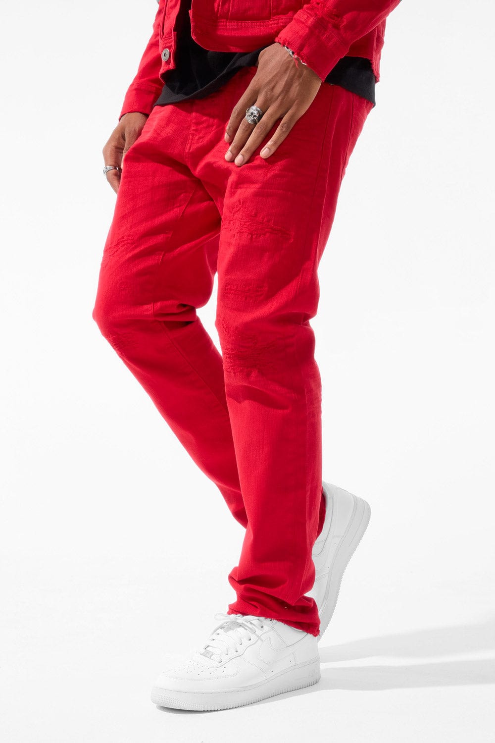 Jordan Craig Sean - Tribeca Twill Pants (Core Colors) Red / 30/30