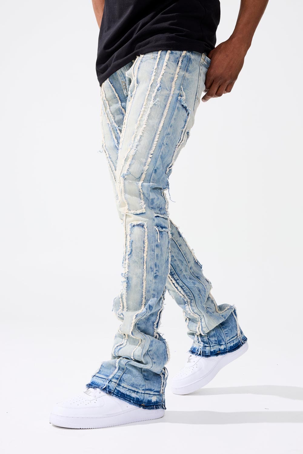 Jordan Craig Sean Stacked - Brazen Denim (Lager) 30 / Lager