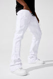 Sean Stacked - Brazen Denim (White)