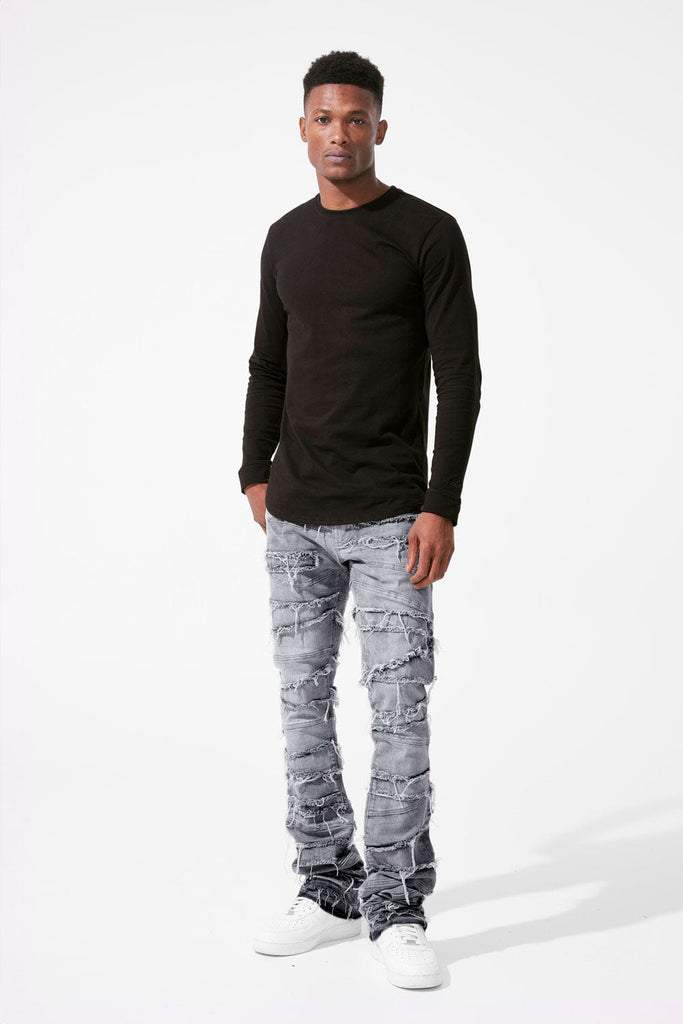 Jordan Craig Sean Stacked - Psychosis Denim (Arctic Grey)