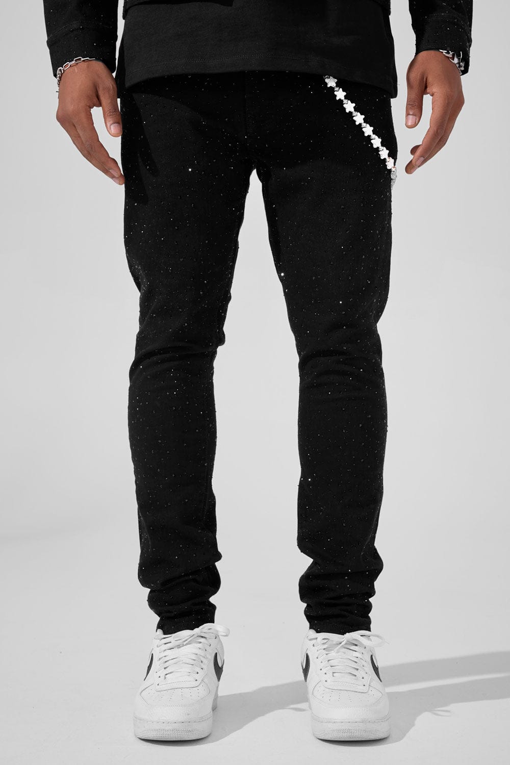 Jordan Craig Super Skinny Fit - Magic City Denim (Jet Black) - Martin Collection