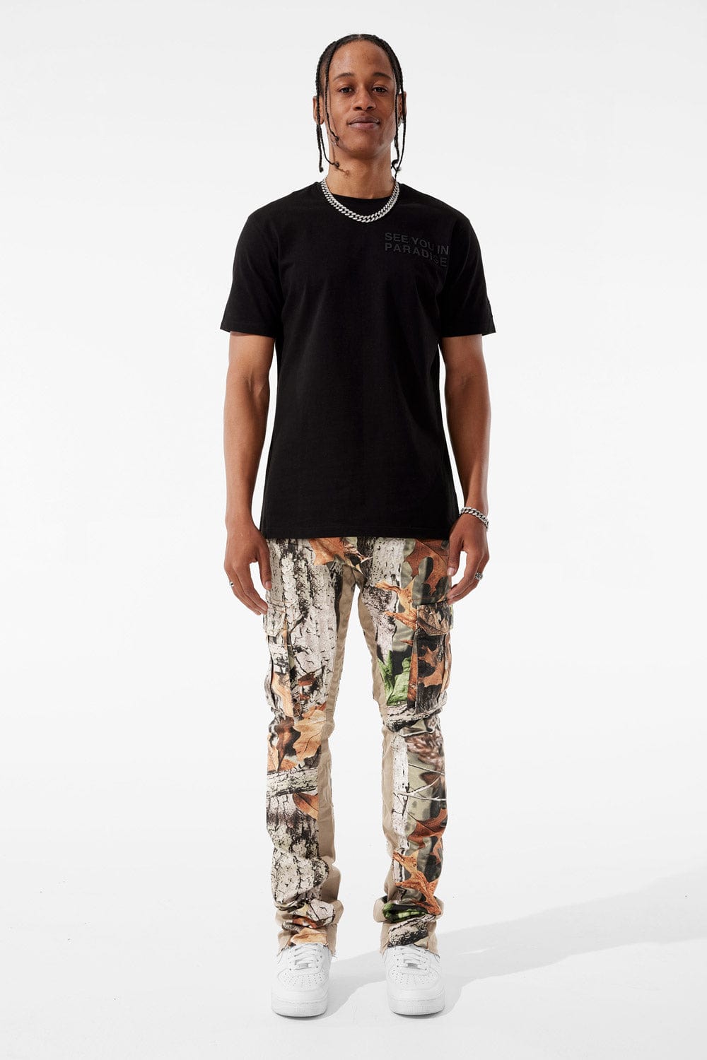 Jordan Craig Martin Stacked - Camo Cargo Denim (Real Tree)