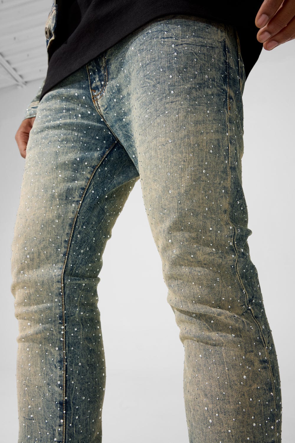 Jordan Craig Super Skinny Stacked Fit - Local Dealer Denim - Martin Stacked Collection (Desert)