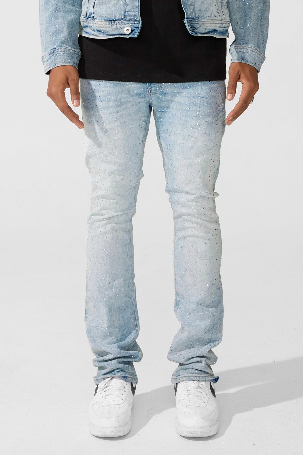 Jordan Craig Super Skinny Stacked Fit - Local Dealer Denim - Martin Stacked Collection (Iced White) 28 / Iced White