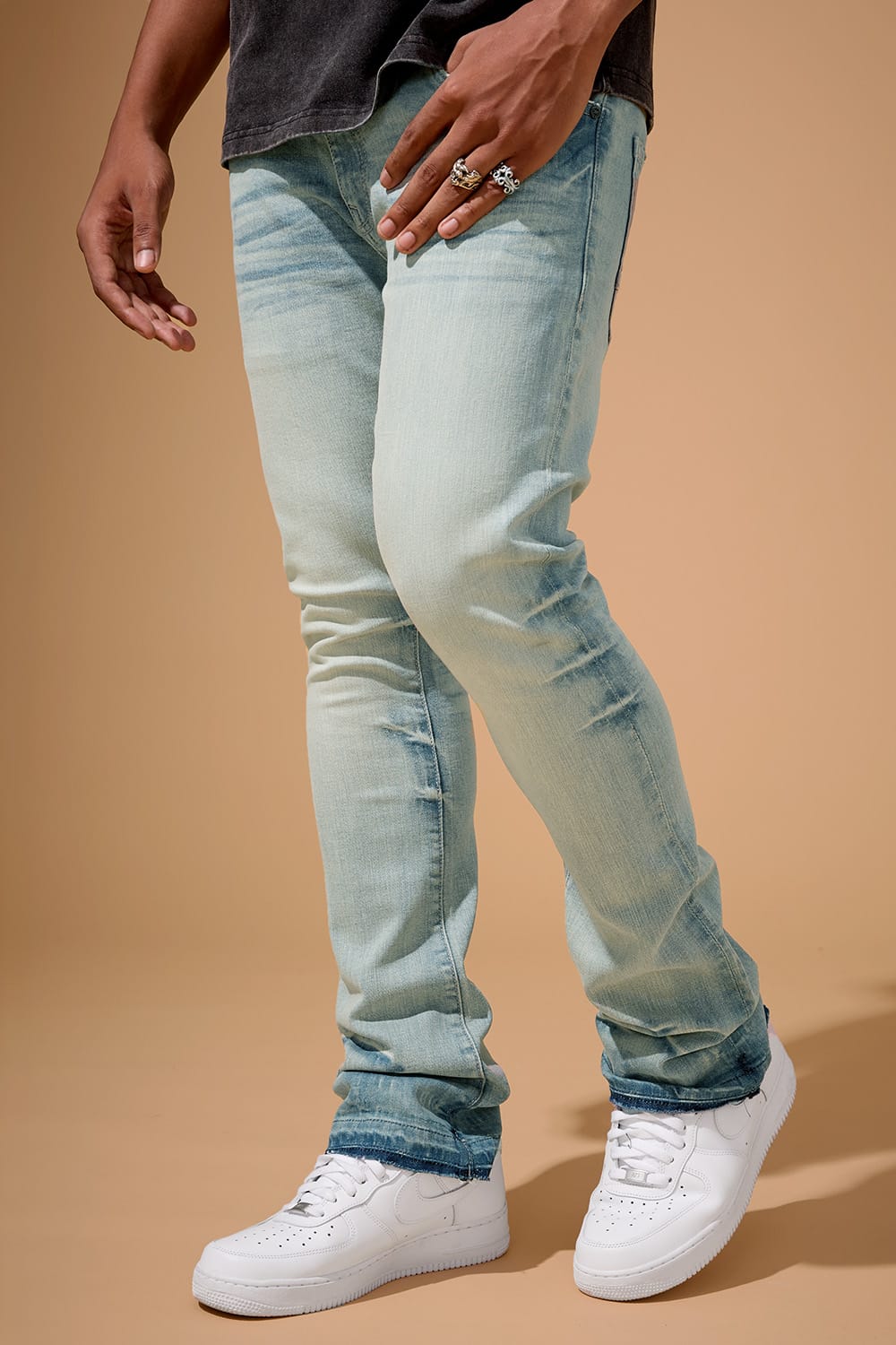 Jordan Craig Super Skinny Stacked - El Nino Denim - Martin Stacked Collection