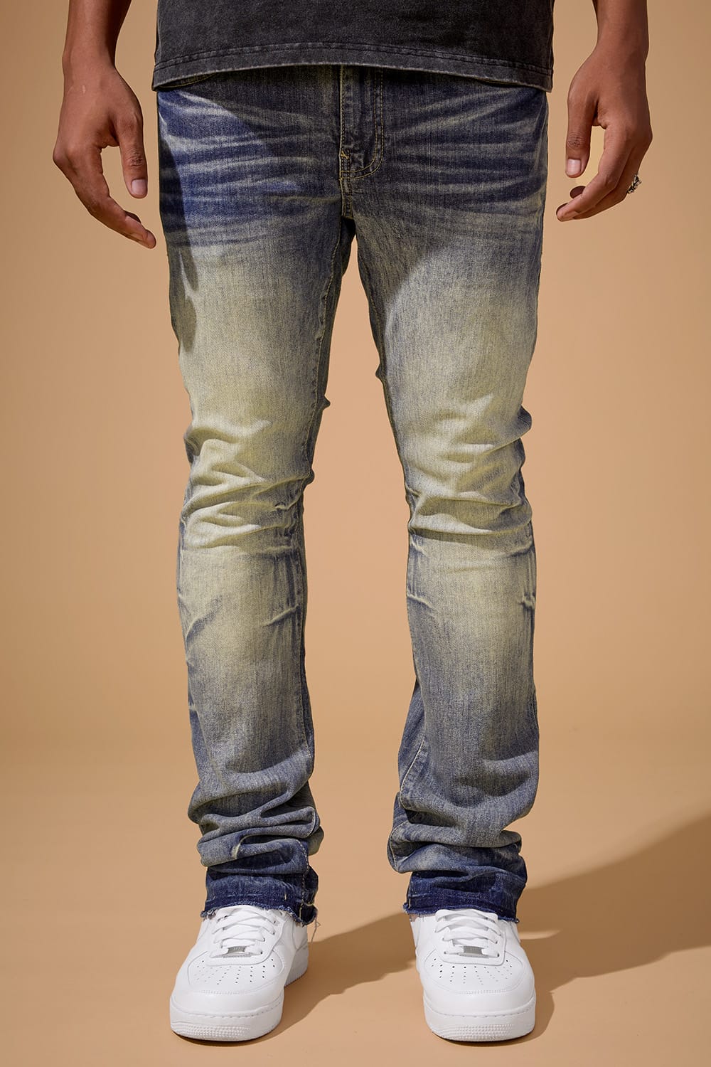 Jordan Craig Super Skinny Stacked - El Nino Denim - Martin Stacked Collection Lager / 30