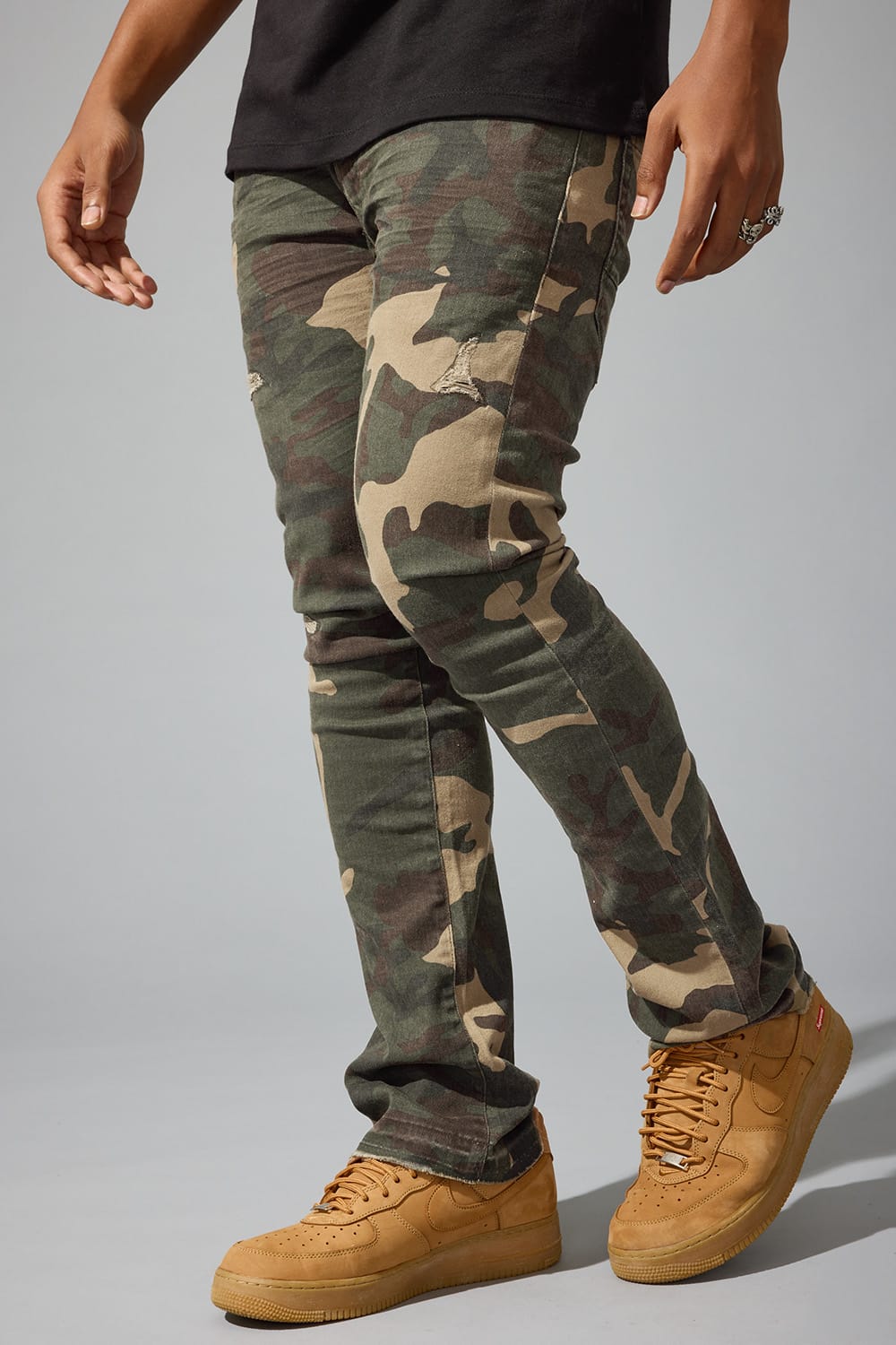 Jordan Craig Super Skinny Stacked - Deployment Twill Pants - Martin Stacked Collection