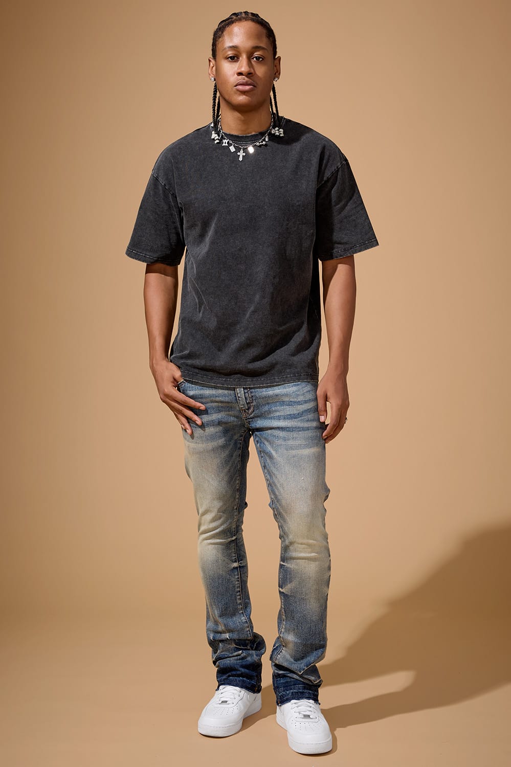 Jordan Craig Super Skinny Stacked - Mutiny Denim - Martin Stacked Collection