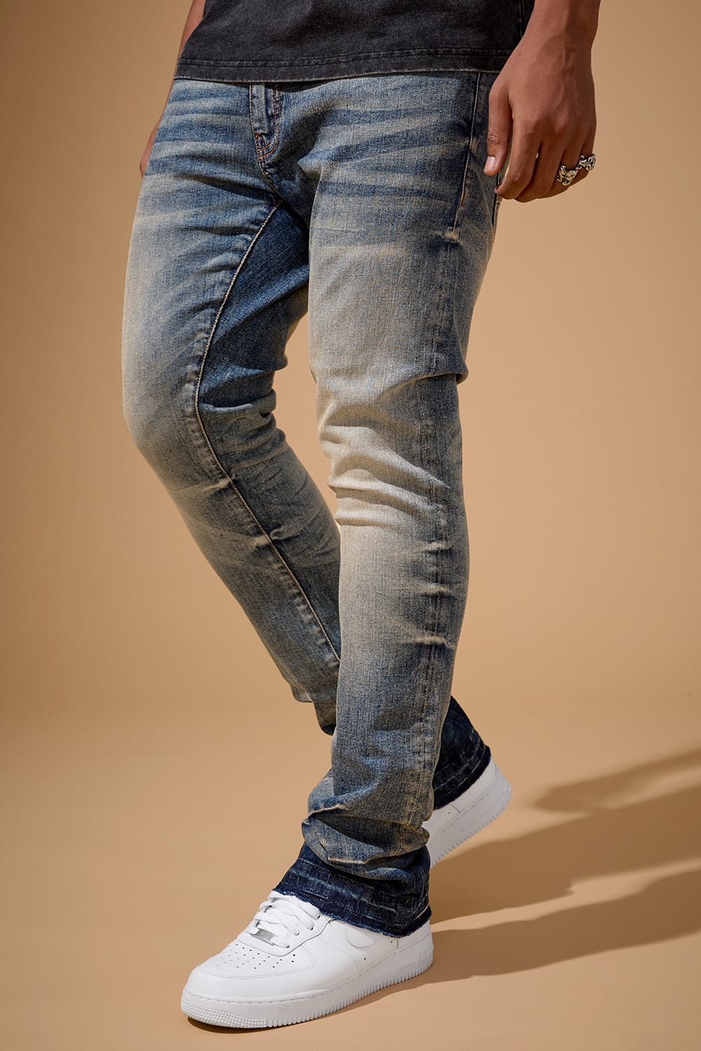 Jordan Craig Super Skinny Stacked - Mutiny Denim - Martin Stacked Collection