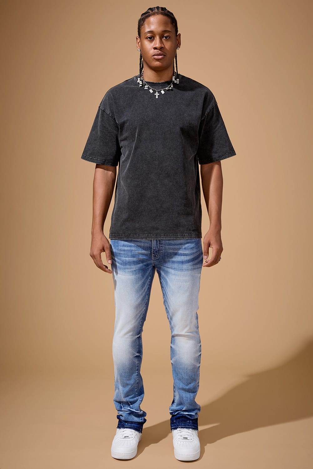 Jordan Craig Super Skinny Stacked - Mutiny Denim - Martin Stacked Collection