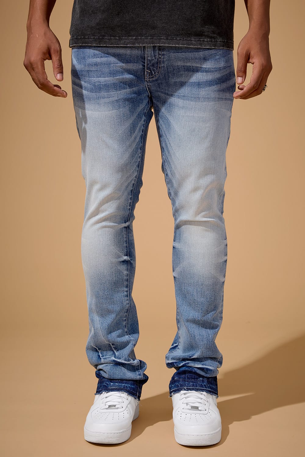 Jordan Craig Super Skinny Stacked - Mutiny Denim - Martin Stacked Collection River Blue / 30
