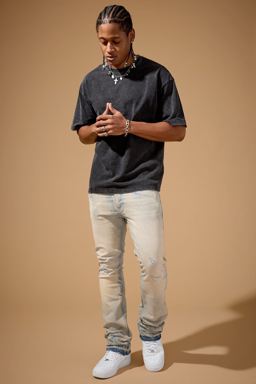 Jordan Craig Super Skinny Stacked - Cayuga Denim - Martin Stacked Collection