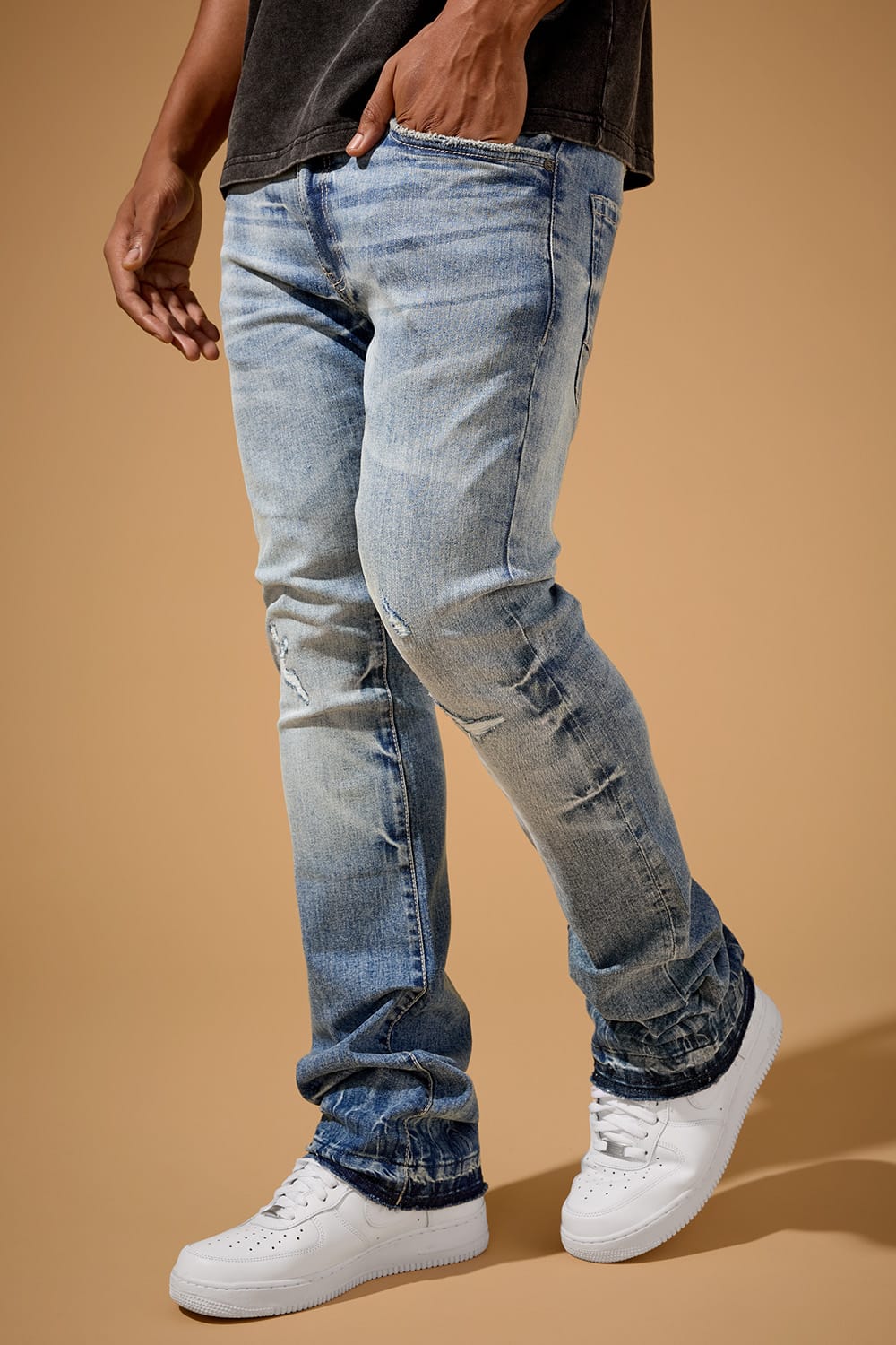 Jordan Craig Super Skinny Stacked - Cayuga Denim - Martin Stacked Collection