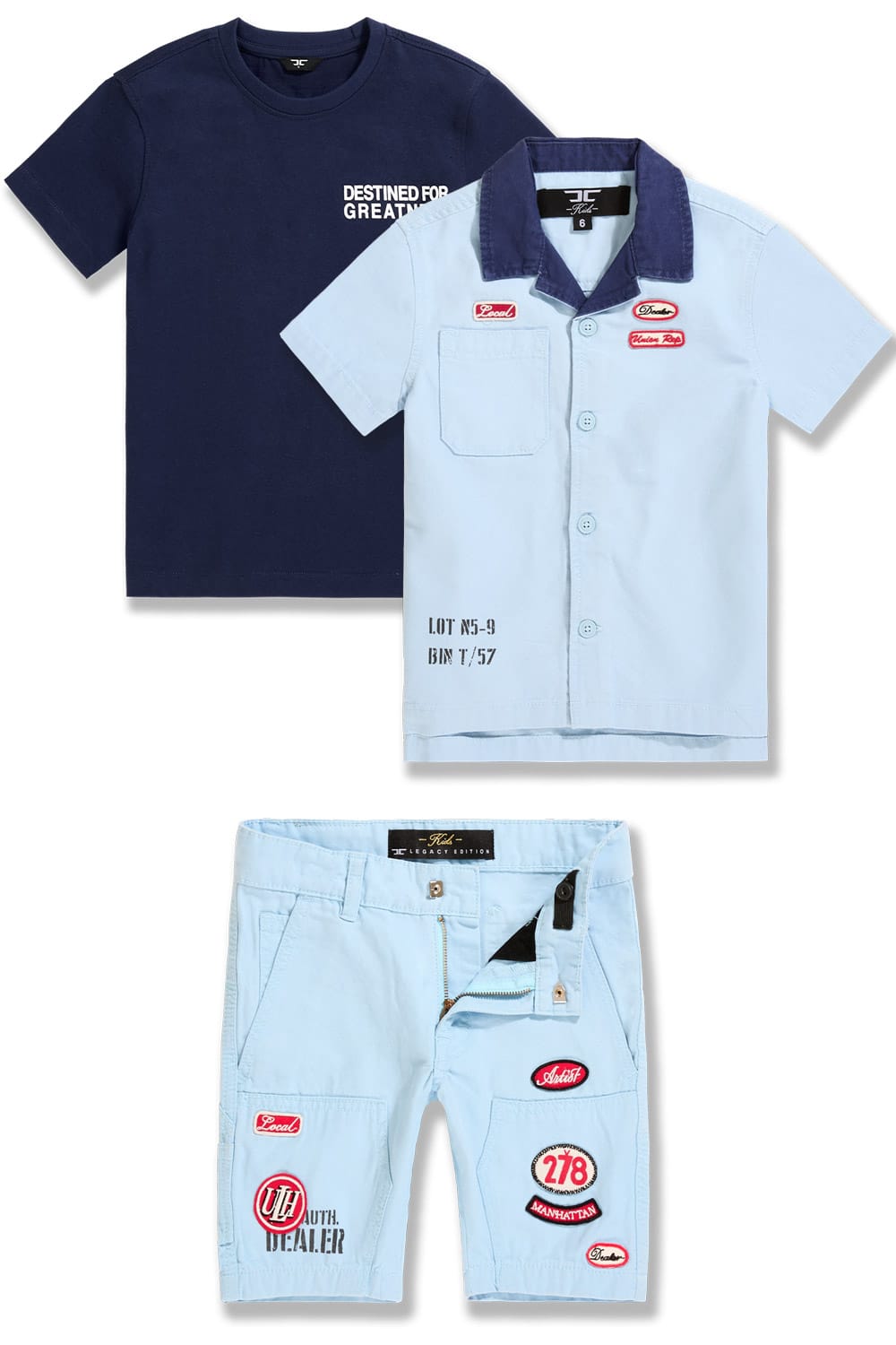 Kids Blueprint 3 Pack (Service Blue)
