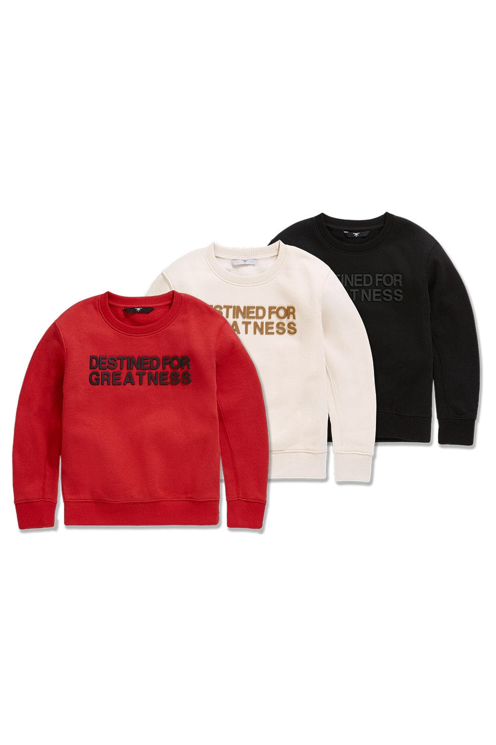 JC Kids Kids DFG Fleece Crewneck 3 Pack
