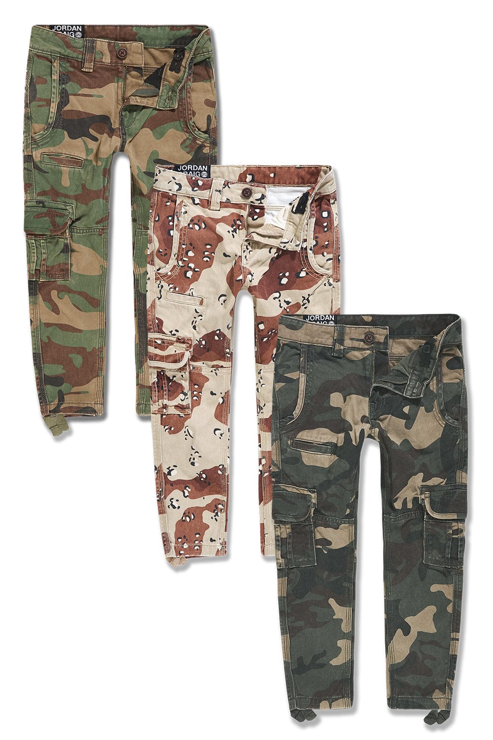 JC Kids Kids OG Camo Cargo Pants 3 Pack Bundle 2