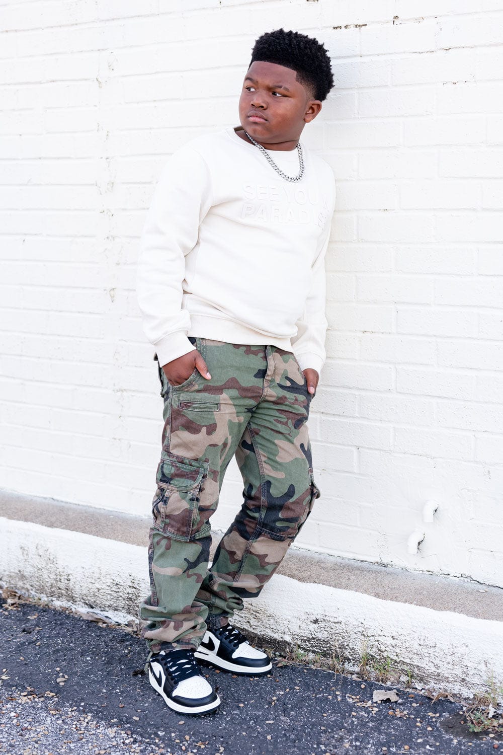 JC Kids Kids OG Camo Cargo Pants (Vintage Camo)