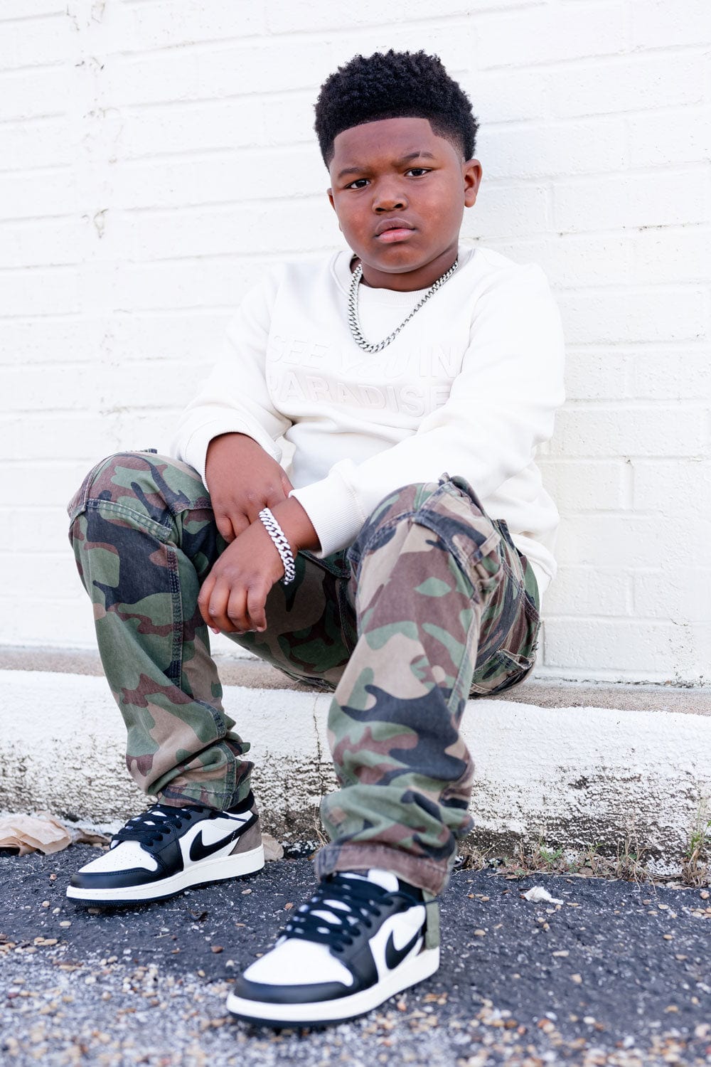 JC Kids Kids OG Camo Cargo Pants (Vintage Camo)