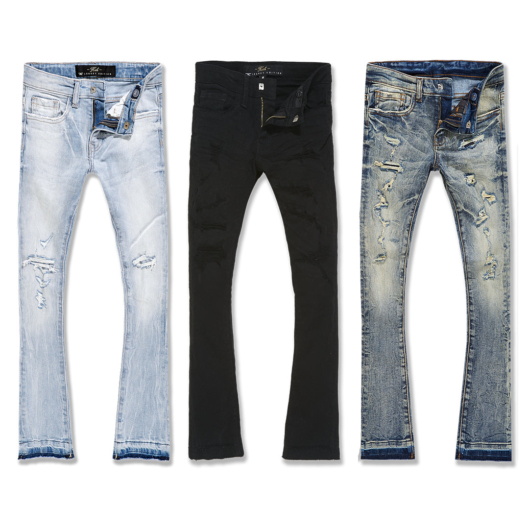 Kids Stacked Denim 3 Pack Bundle