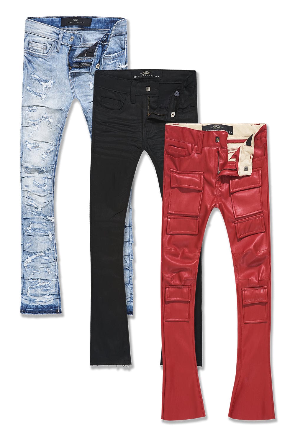 JC Kids Kids Stacked Denim Variety 3 Pack 2