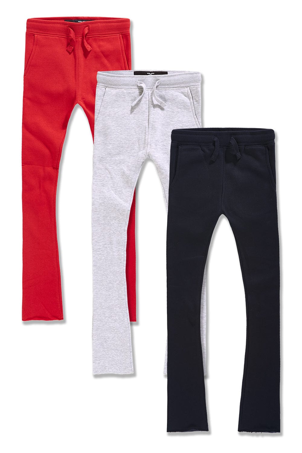 JC Kids Kids Uptown Stacked Sweatpants 3 Pack #1 2