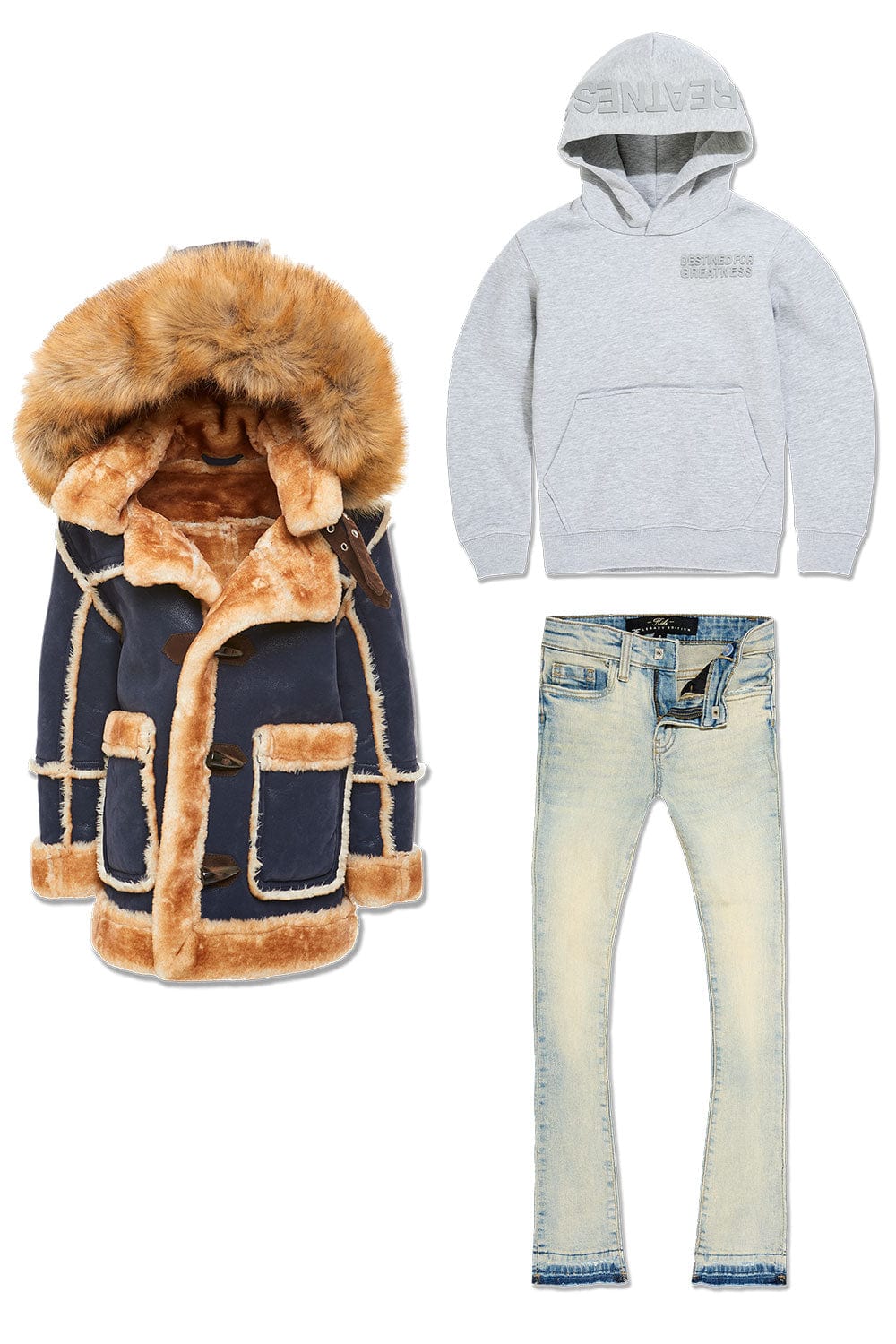 JC Kids Kids Varsity Blues Denali Bundle 2