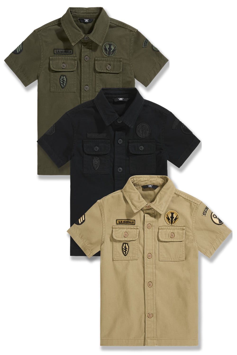 JC Kids Kids Prestige Work Shirt 3 Pack 2